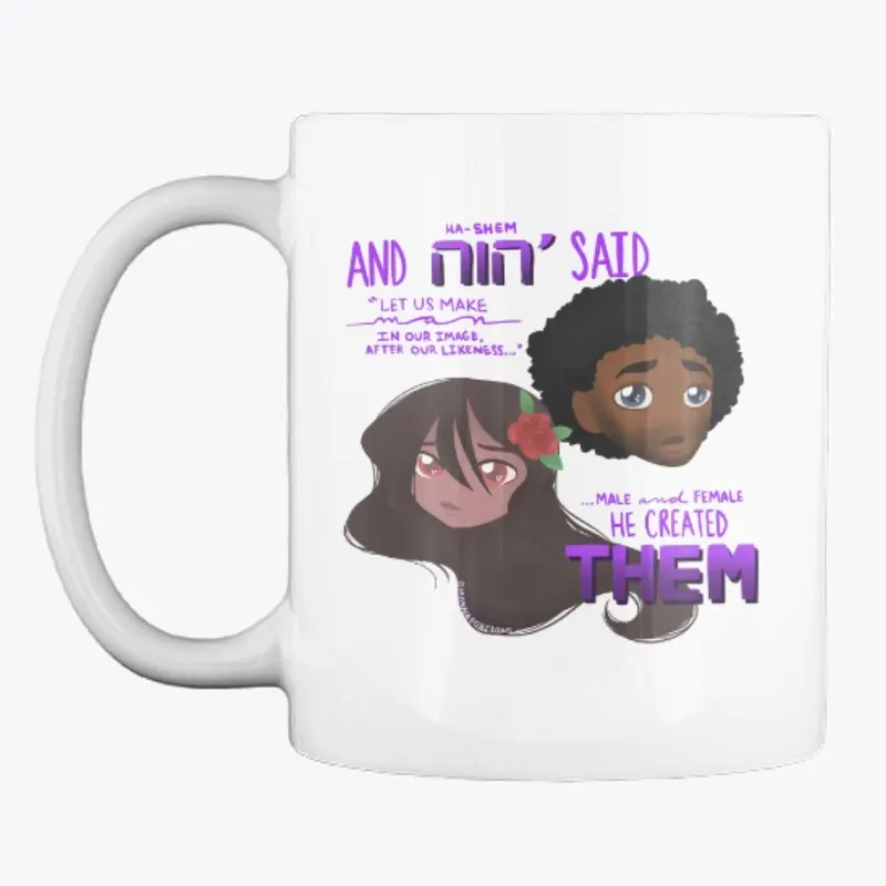 Adam and Chavah Mug